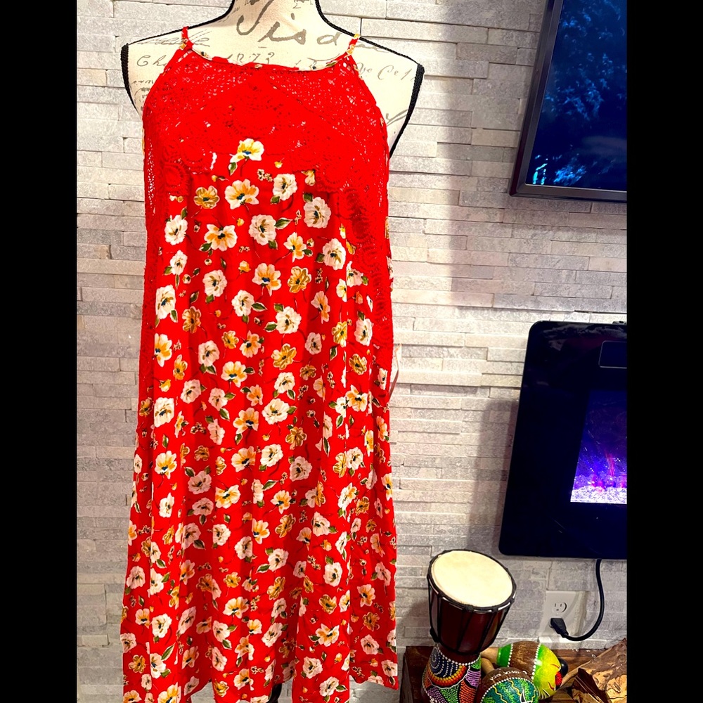 Large dress red Indigo